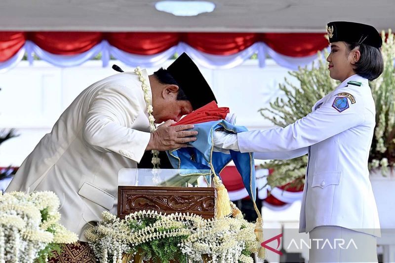 Hoaks! Pendaftaran upacara HUT Ke-81 RI di Istana Merdeka berbayar