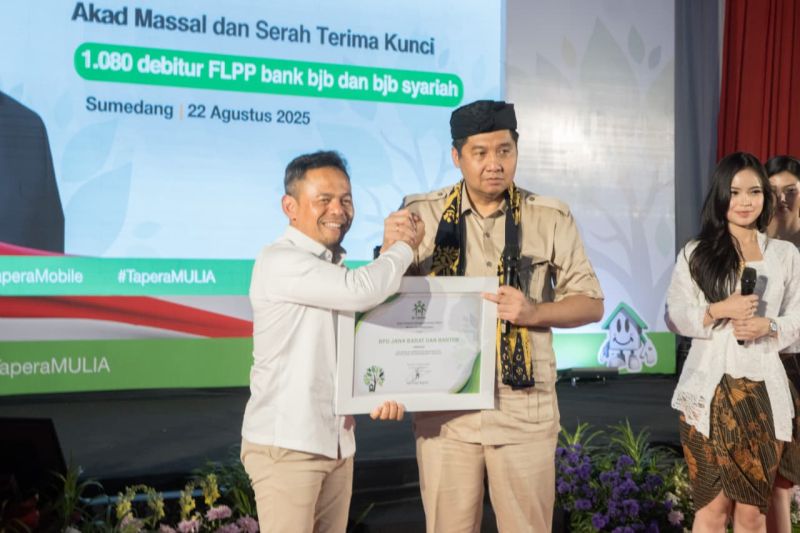 Bank BJB dan BJB Syariah Dukung Program 3 Juta Rumah