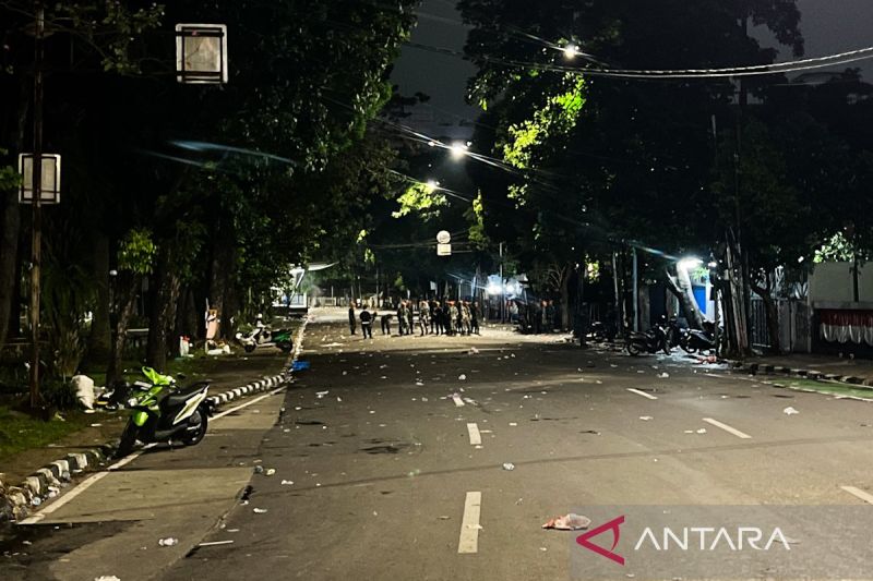 Massa Protes di Sekitar Mako Brimob Kwitang