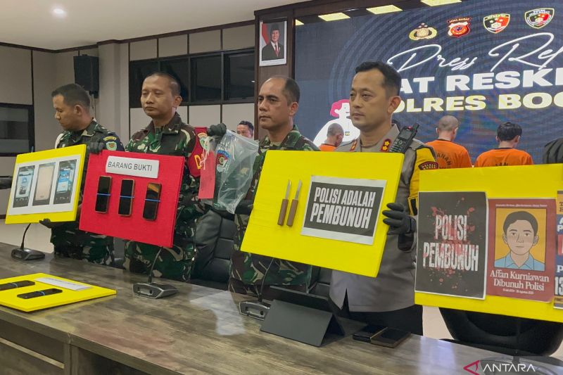 Kapolres Bogor bantah keterlibatan anak TNI terkait Brimob Cikeas