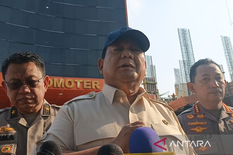 Hadapi aksi anarkis, Prabowo: saya akan hadapi mafia-mafia yang sekuat apapun