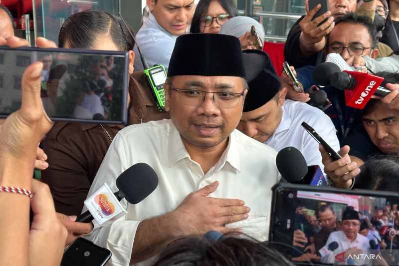 Yaqut Cholil Qoumas mengaku KPK dalami keterangannya saat penyelidikan