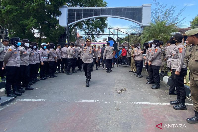 Polres Garut persiapkan pengamanan aksi mahasiswa di DPRD dan Pemda