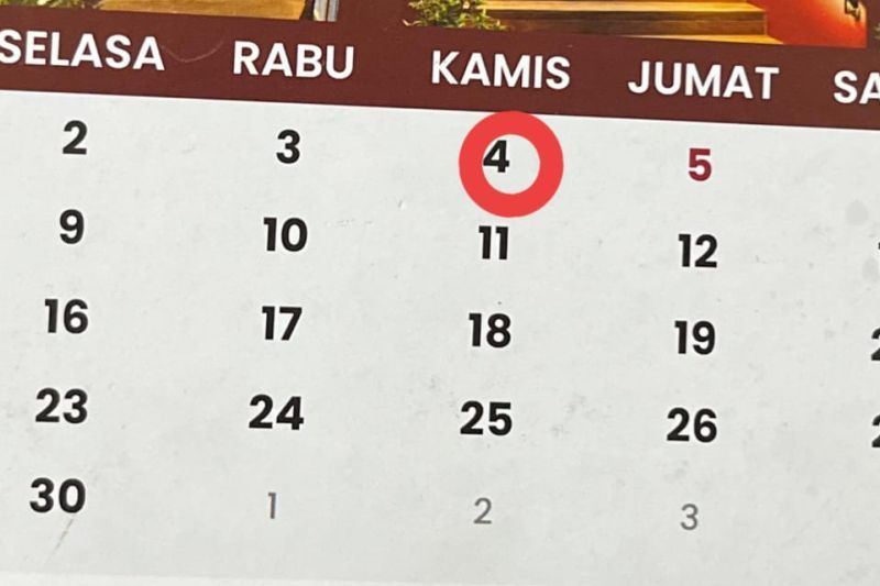 Rangkaian hari libur nasional dan cuti bersama 2026!