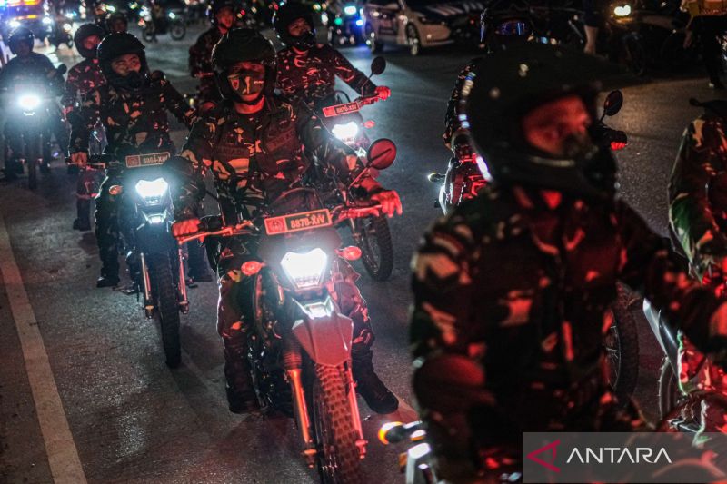 Patroli skala besar di Kendari