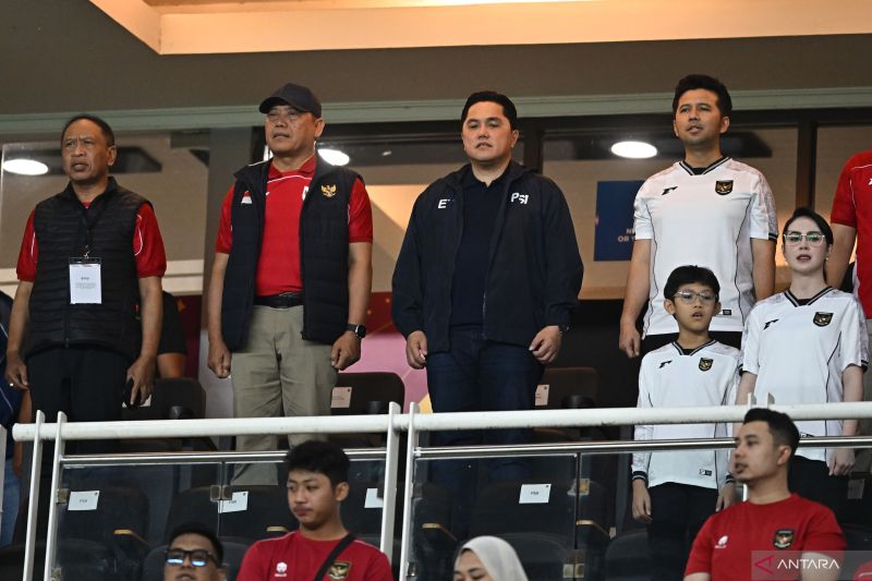 Kata-kata pertama Erick Thohir setelah Timnas Indonesia vs Taiwan 6-0