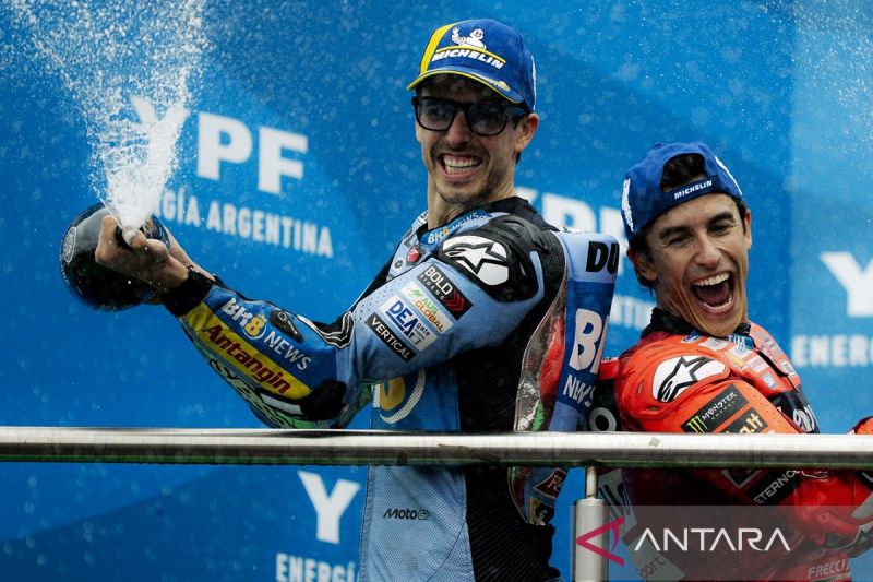 Marc Marquez mengaku duel melawan Bezzecchi di San Marino sangat berat