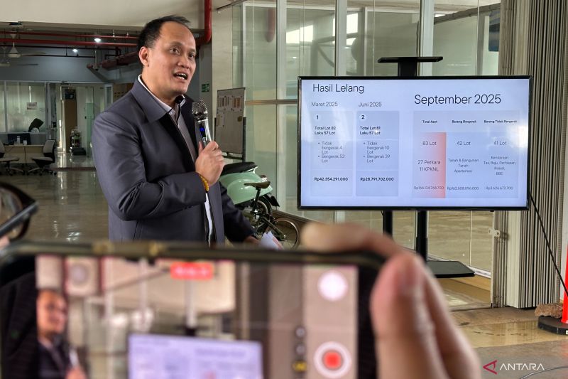 KPK lelang barang sitaan, pembayaran dengan skema cicilan