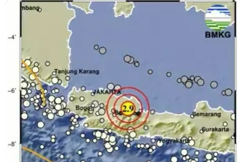 Info Gempa Hari Ini Baru Saja M2,9 guncang Majalengka