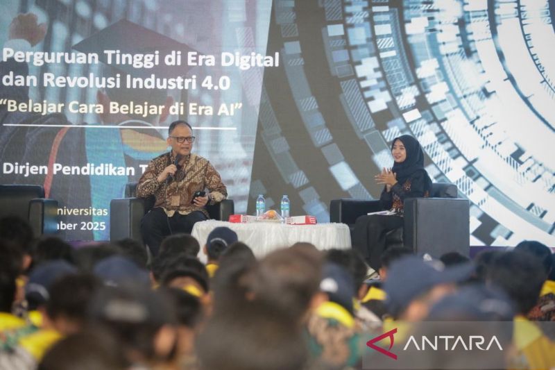 Simak! Dirjen Dikti berbagi tips belajar pada era digital bagi mahasiswa