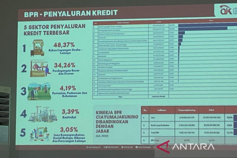 Kinerja BPR di Ciayumajakuning tetap positif hingga Juli 2025