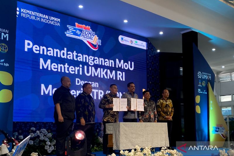 Kementerian UMKM  dan Kementerian ATR/BPN berkolaborasi bantu akses modal UMKM