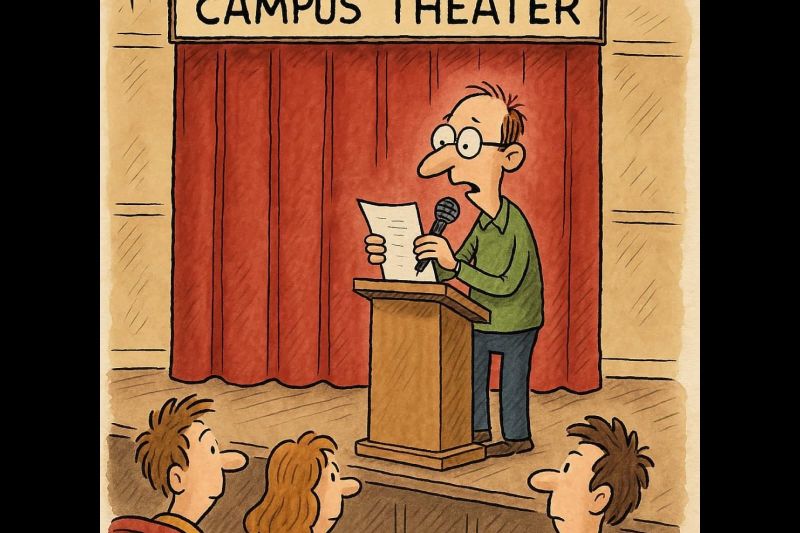 FIBerbudaya x Mimbar Puisi: Berpuisi di tengah keramaian