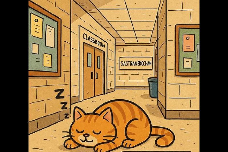 Sastranekochan: Kucing Kampus Tidak Pernah Bertanya 