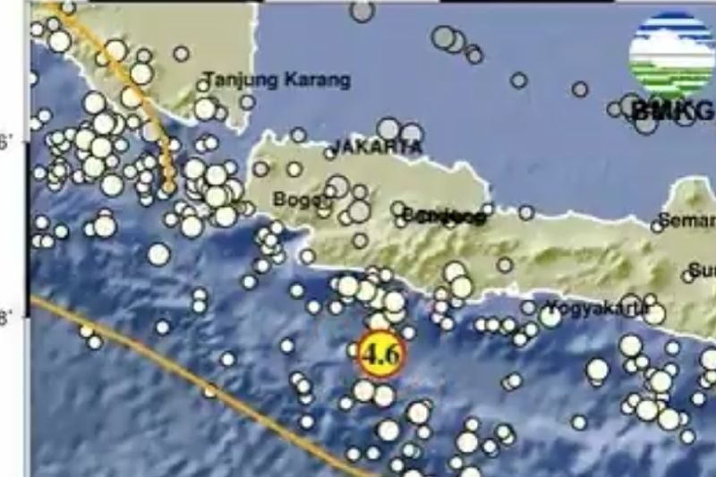 Gempa hari ini M4,6 guncang Tasikmalaya