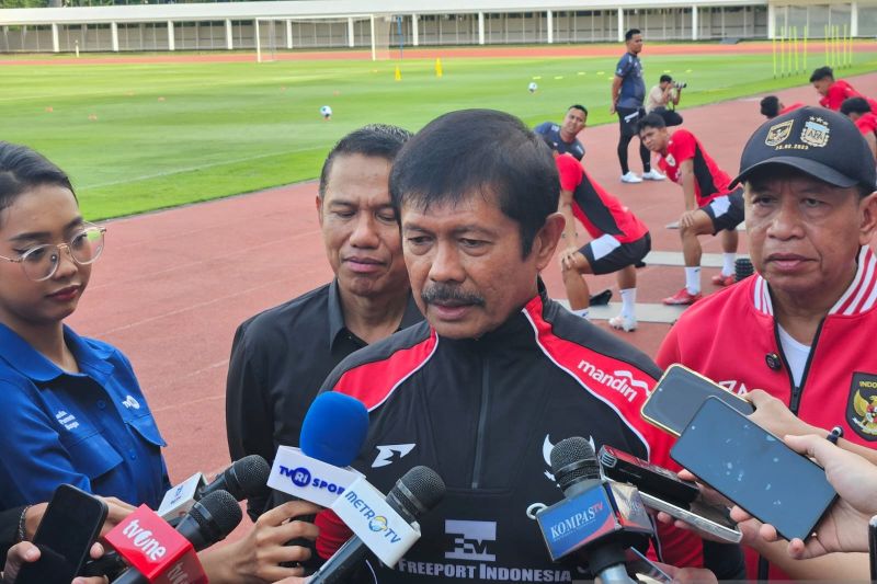 Susunan pemain  Timnas Indonesia U-23 vs India U-23