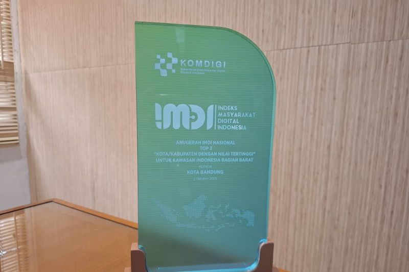 Pemkot Bandung meraih skor tertinggi nasional Indeks Masyarakat Digital