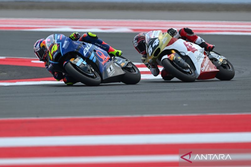 Hasil Kualifikasi Moto2 AS 2026: Mario Aji start posisi 19