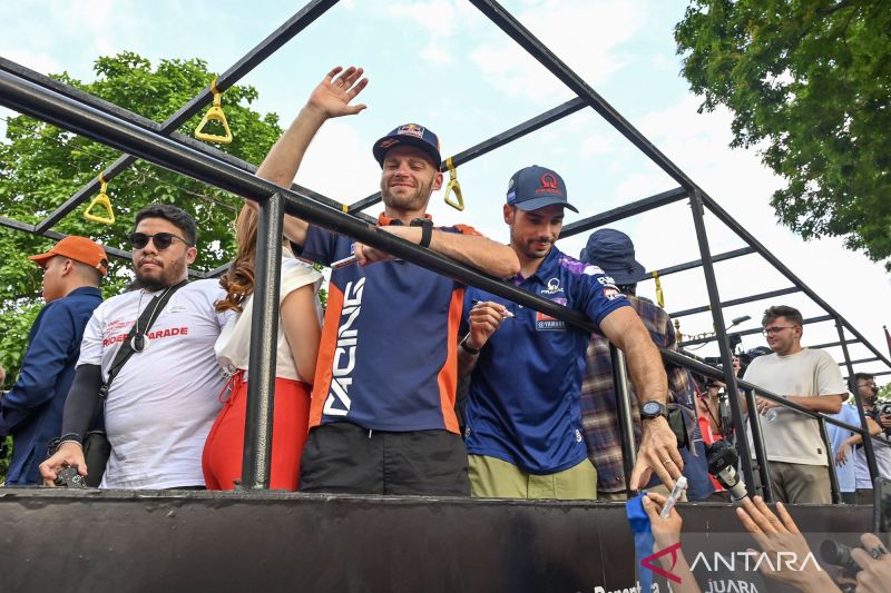 Pembalap Trackhouse MotoGP Team Raul Fernandez kunci gelar MotoGP Australia