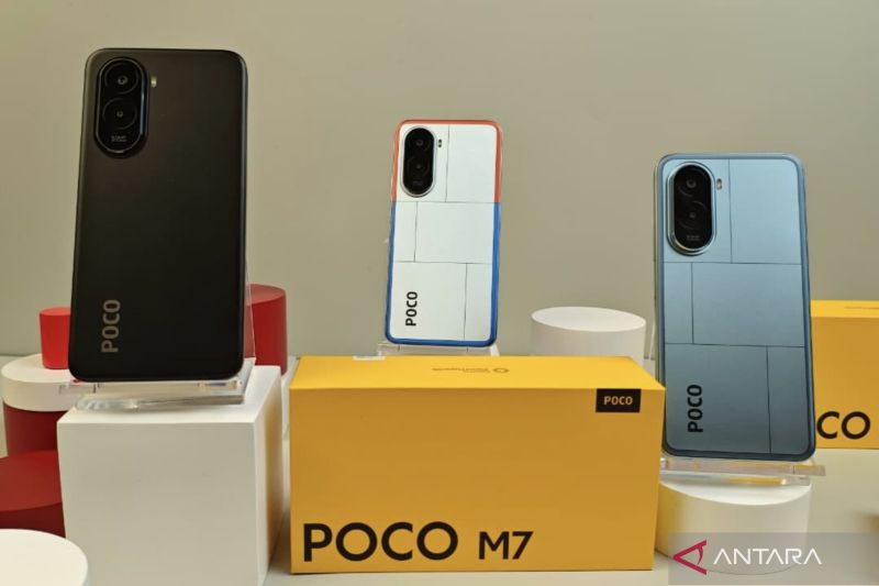 POCO M7 hadir di pasar Indonesia, dibekali baterai jumbo 7000 mAh