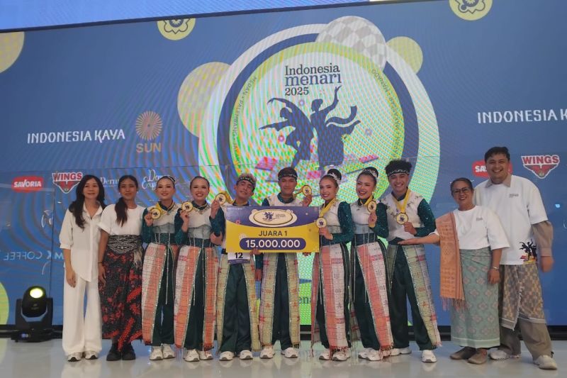 Indonesia Menari 2025: Diikuti ratusan penari di Medan