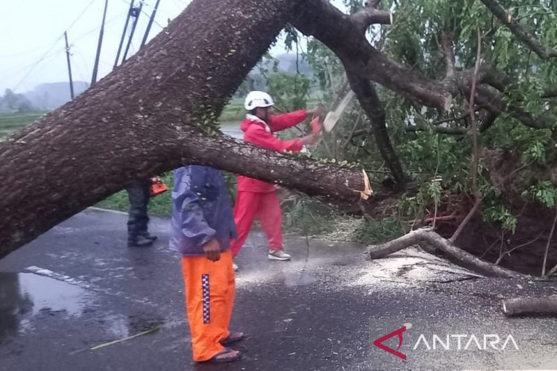 Petugas gabungan disiagakan di jalur Mande-Cianjur antisipasi bencana alam