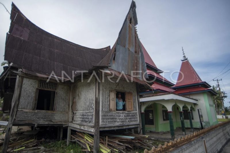 Surau cagar budaya rusak di Padang Pariaman