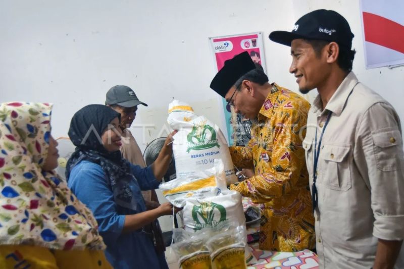 Bantuan pangan alokasi Oktober - November di Sumbar