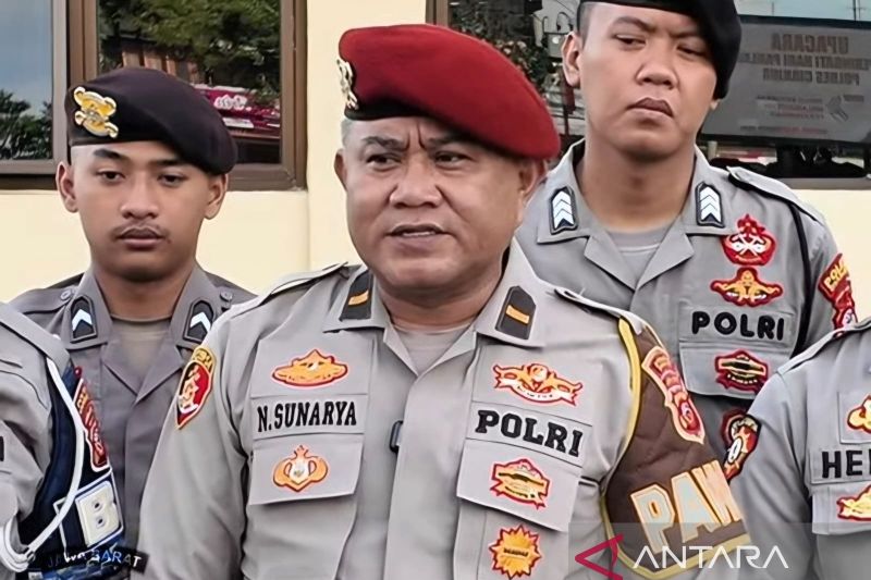 Polres Cianjur menyita 502 botol minuman keras berbagai merek