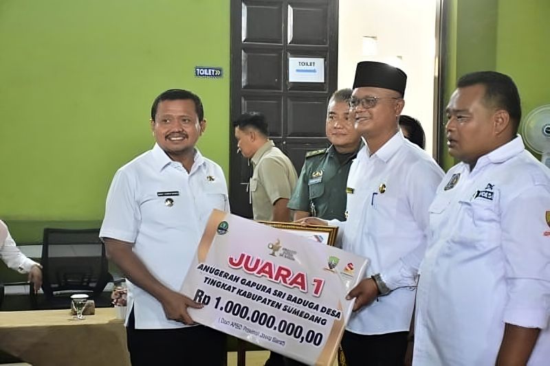 Bupati Sumedang apresiasi kemiskinan turun jadi 8,8 persen