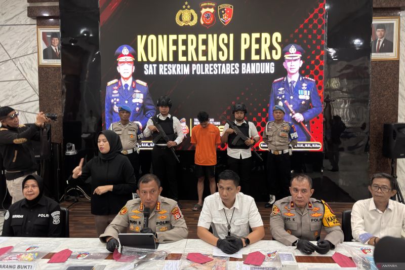 Motif pelaku bunuh penjaga konter di Bandung karena terlilit utang judol