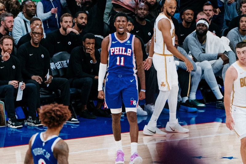 Philadelphia 76ers menang dramatis atas Boston Celtics skor 102-100