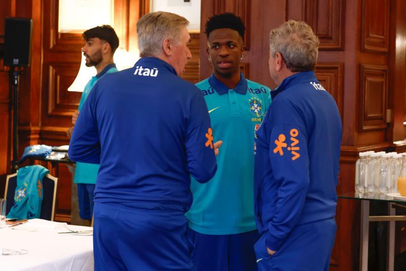 Vinicius percaya timnas Brazil akan berkembang bersama Ancelotti