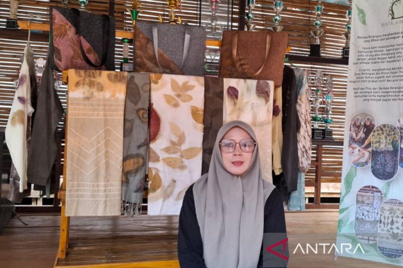 Charm of Sasirangan from Belangian Village