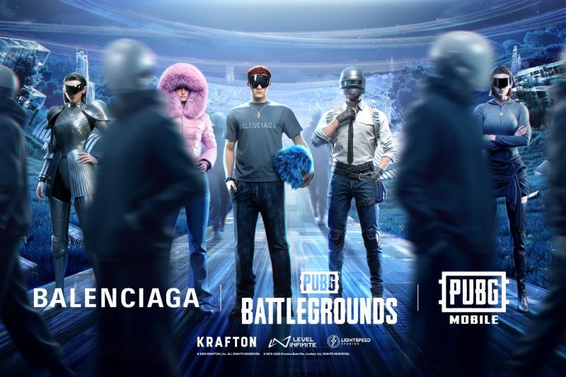 Gim PUBG Mobile umumkan kolaborasi dengan rumah mode Balenciaga