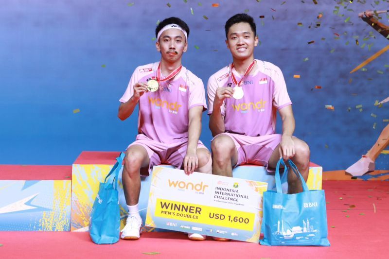 Putra/Daniel kunci gelar IIC 2025 setelah hajar ganda Korsel
