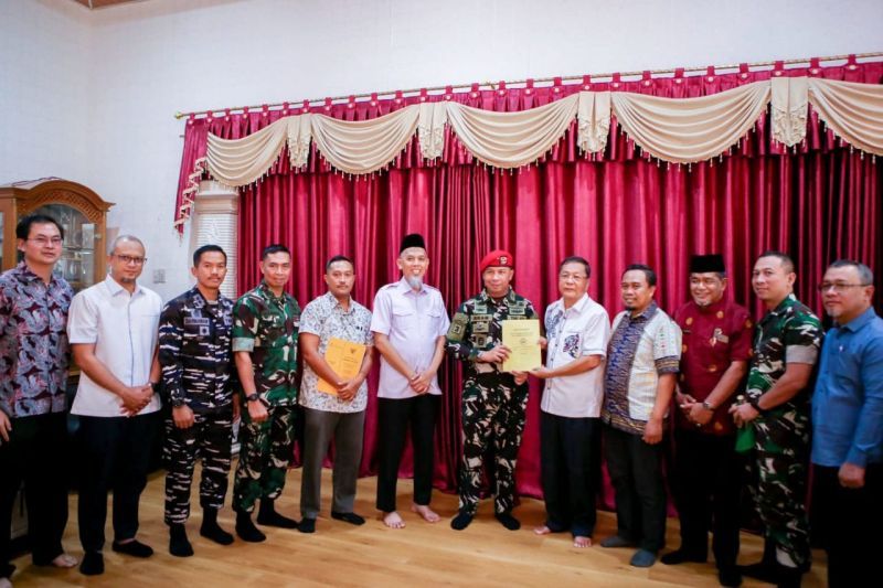 Jenderal Grup Tiga Kopassus terima hibah lahan pembangunan markas baru di Dumai