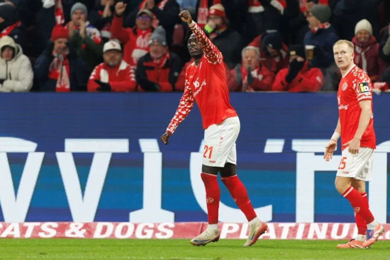 Hasil Liga Jerman: Mainz belum beranjak dari zona merah, ditahan imbang Hoffenheim 1-1