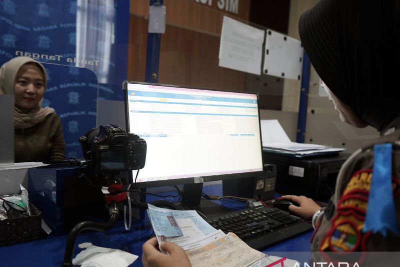 Permohonan pembuatan SIM saat Operasi Zebra meningkat