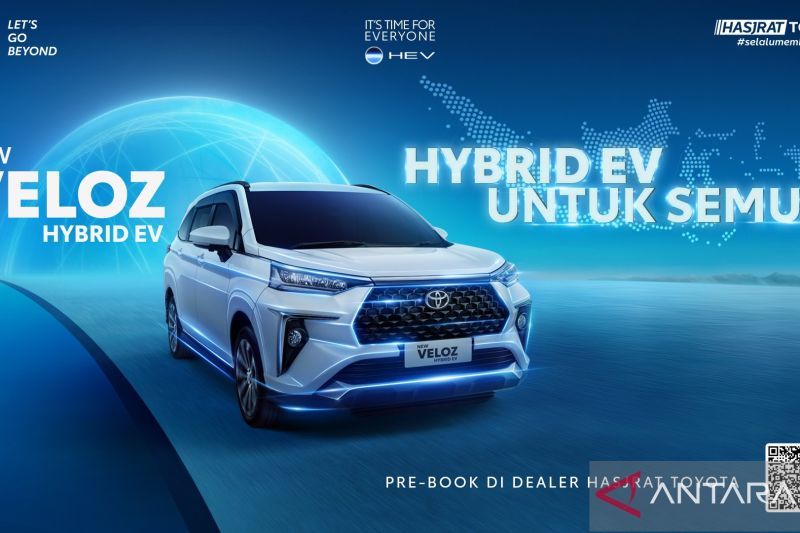 Toyota hadirkan New Veloz Hybrid EV dan perkuat produk elektrifikasi dalam negeri