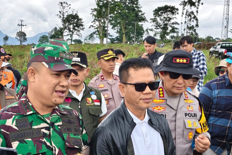 Perusakan 150 hektare lahan kebun teh di Pangalengan Bandung diselidiki polisi