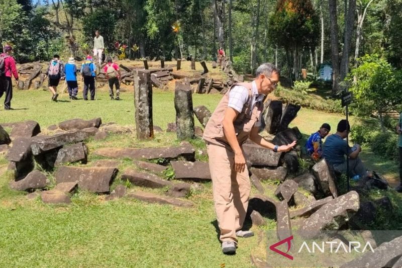 Tim memastikan usia Situs Megalitikum Gunung Padang dibangun pada 6.000 SM