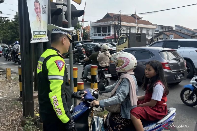 Polrestabes Bandung menindak 1.041 pelanggar selama Operasi Zebra 2025