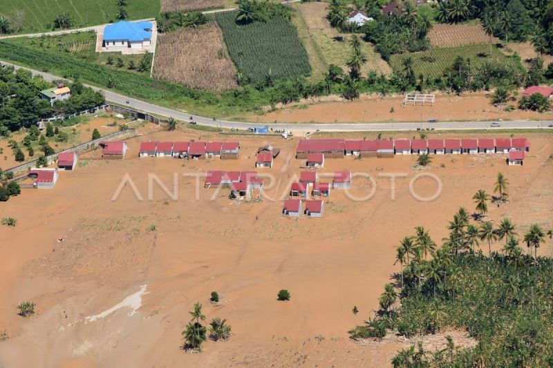 Dampak banjir bandang di Padang Pariaman