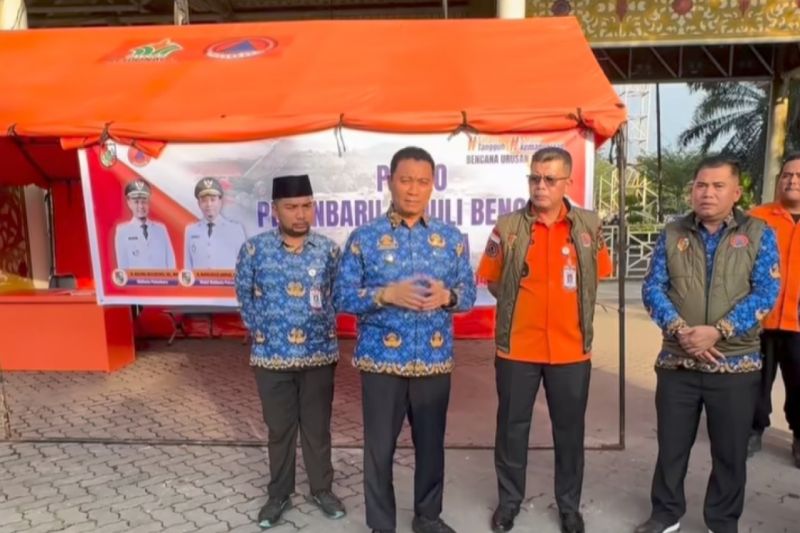 Pemkot Pekanbaru buka posko tanggap dan peduli bencana Sumatera di Purna MTQ