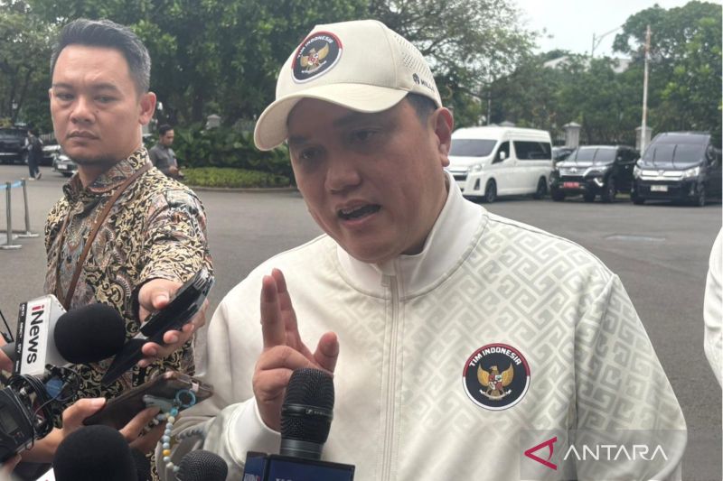 Erick tegaskan bantuan alat olahraga dilakukan pasca bencana