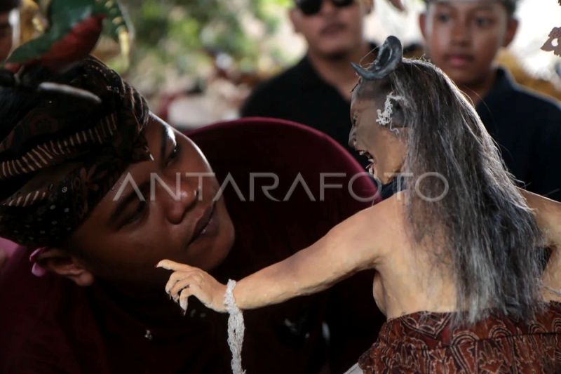 Lomba Ogoh-ogoh mini di Mataram