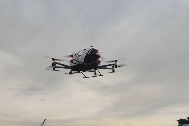 Mewujudkan impian naik taksi terbang di Guangzhou