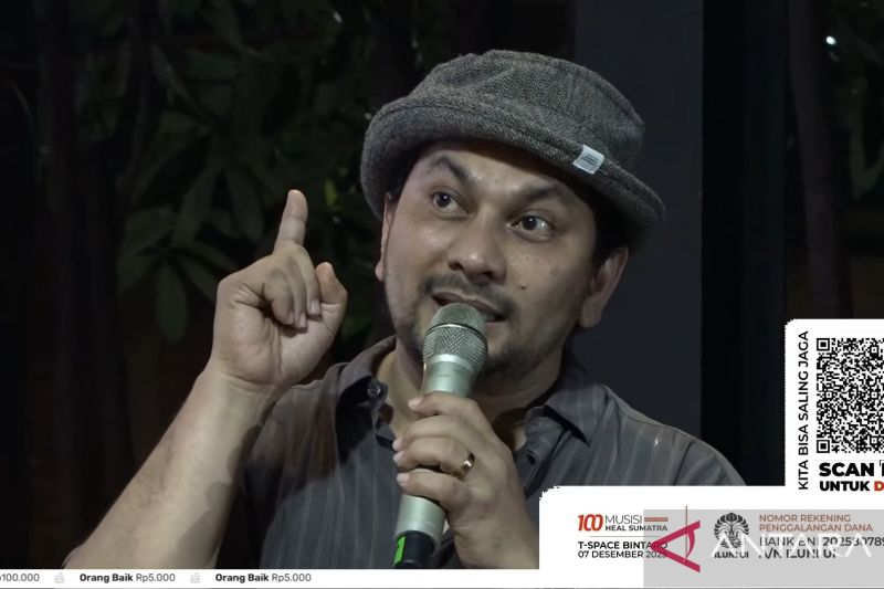 Tompi singgung Glenn Fredly di konser amal bencana Sumatra