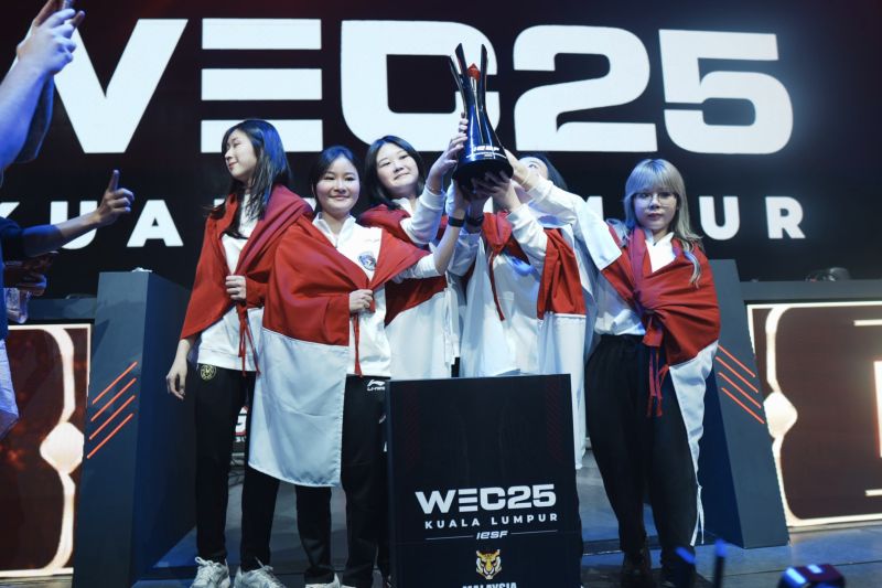 Timnas MLBB putri juara IESF WEC 2025 Kuala Lumpur